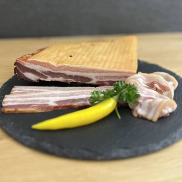 Schweinebauch geraucht
